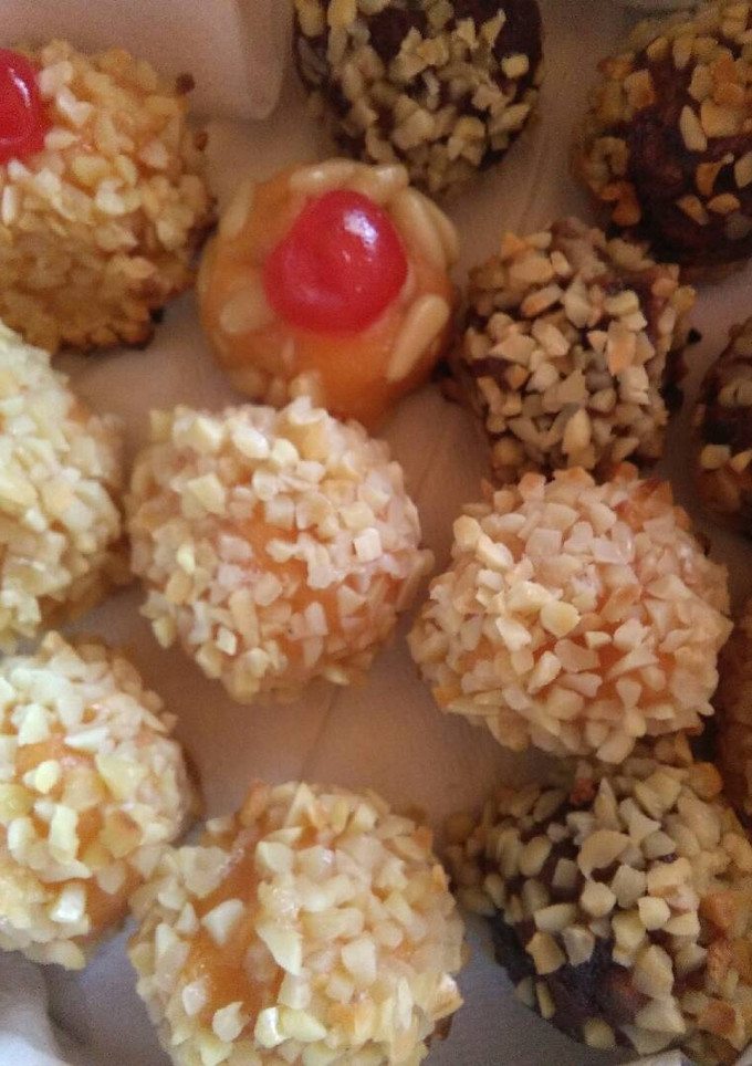 Una foto de Panellets del Bajo Maestrazgo