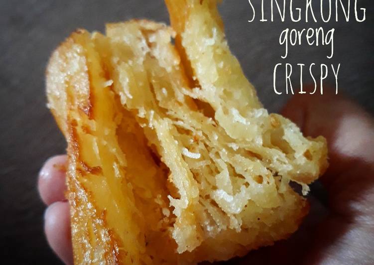 Singkong goreng krispi