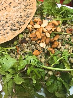 Hình của món Hến Xào Xúc Bánh Tráng.