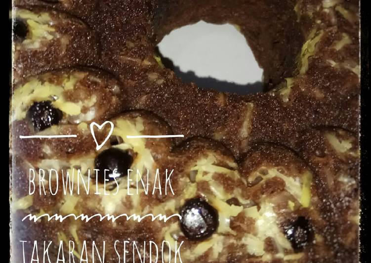  Resep  Brownies  enak takaran  sendok  no mixer oleh Eka Tj 