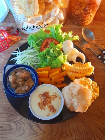 Langkah Gampang Membuat Resep Selada Banjar Ayam Kecap🥗 yang Uenak Anti Ribet, Lezat Sekali