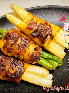 培根蘆筍捲*素 的食譜成品照片