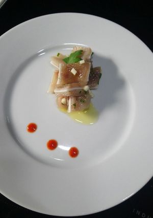 Foto de Salada de orelha de porco