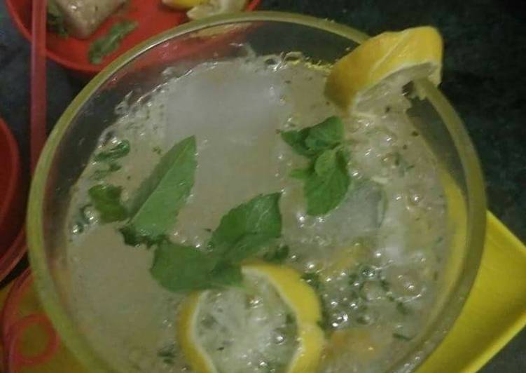Yummy Lemon mojito mocktail Recipe