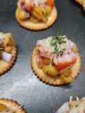 Cheesy Monaco Biscuit Bites