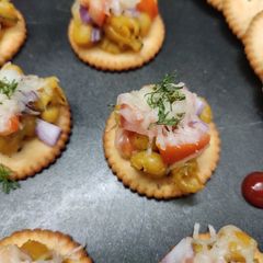 A picture of Cheesy Monaco Biscuit Bites.