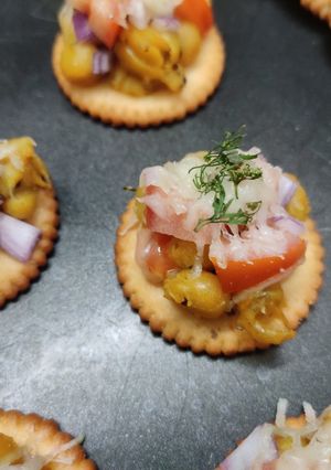 A picture of Cheesy Monaco Biscuit Bites.