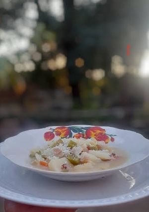 Una foto de Sopa cultivateur a la Pereyra