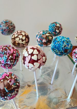 Una foto de Lollipop de chocolate