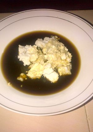 Foto resep bubur putih