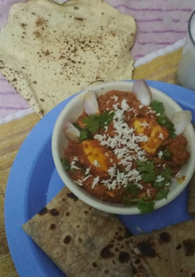 પનીર ભૂર્જી (Panner bhurji reciepie in Gujarati) રેસીપી મુખ્ય ફોટો