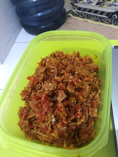 Foto resep Sambal teri medan