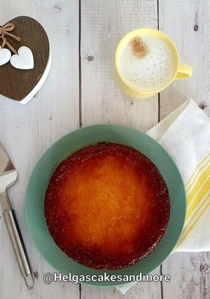 Torta de queso melosa (Käsekuchen) Rezepthauptbild