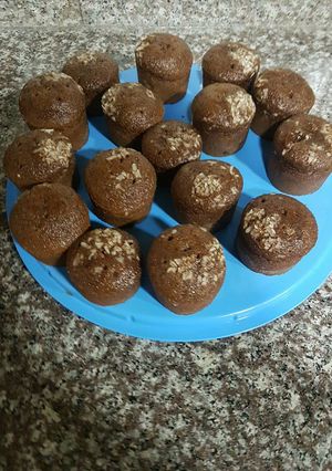 صورة لوصفة كيك بالكاسات بالكاكاو😏😋😋
