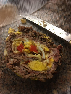 Una foto de Pan de carne relleno