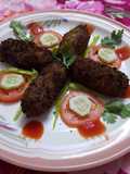 Chicken potato mayo kabab