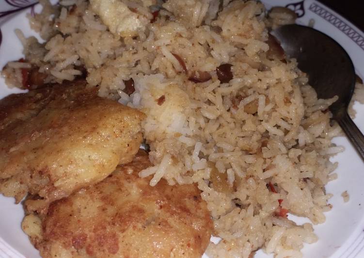 Steps to Prepare Any-night-of-the-week Veggie Rice Cooking Basics for Beginners