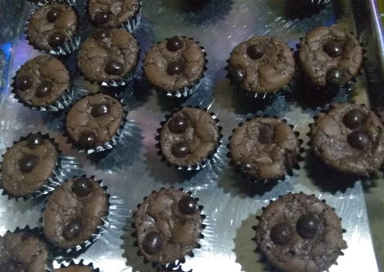Bagaimana Menyiapkan Brownies mini panggang tanpa mixer Anti Gagal