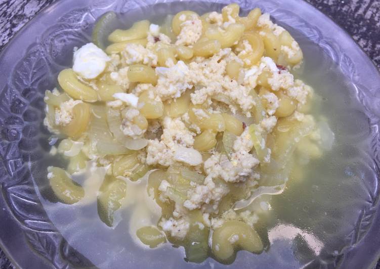 Langkah Mudah untuk Membuat Stup macaroni tanpa susu/keju, Menggugah Selera