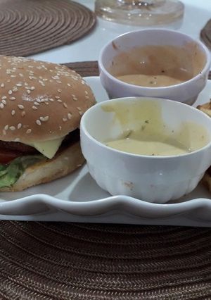 صورة لوصفة برجر بالبيت