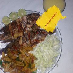 A picture of Grilled fish.