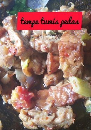 Foto resep Tempe Tumis Pedas