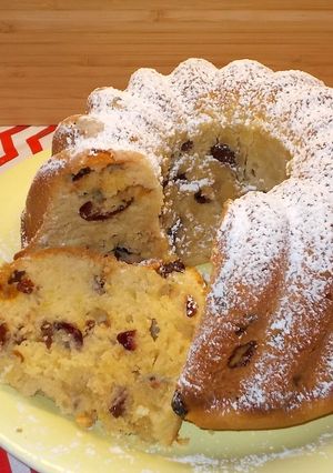 Dédi rumos - mazsolás kuglófja recept fotója