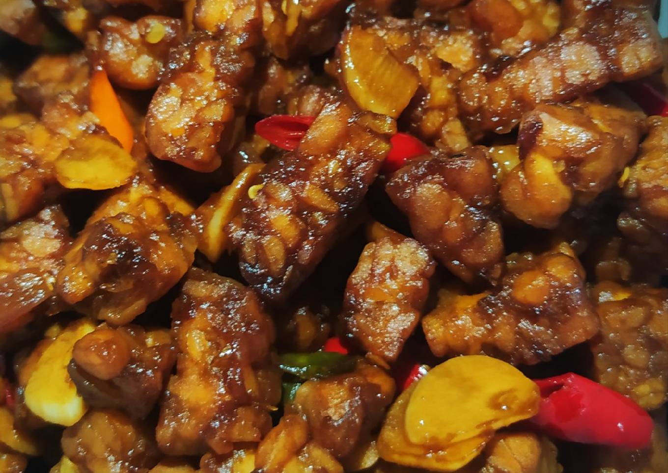 Orek Tempe Pedas Manis