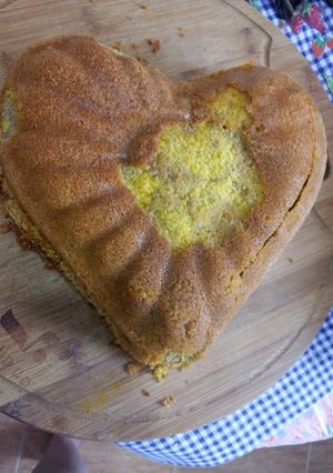 عکسی از دستور کیک برنجی