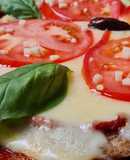 Pizza saludable a la sartén, de trigo sarraceno o alforfón 🍕 Pizza sin gluten y con opción FODMAP 🎨