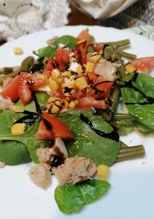 Una foto de Ensalada de judía bobby
