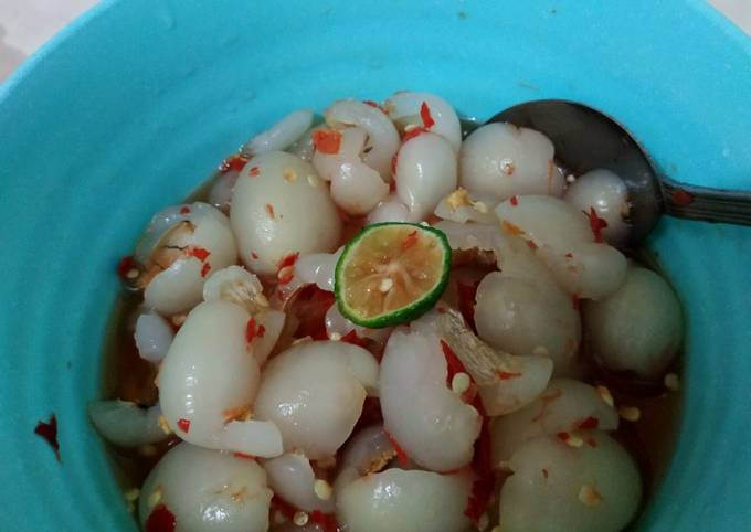 Tutorial Membuat Resep Asinan rambutan