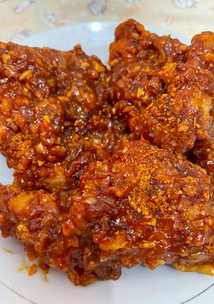 Foto resep Ayam Goreng Saos BBQ