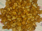 Bread caramel pop corn