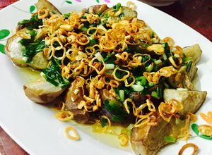 Hình của món Cà tím nướng/chiên mỡ hành ❤️.