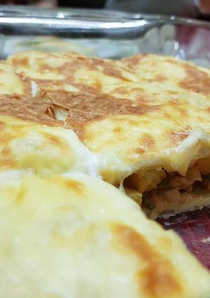 صورة لوصفة صينية الدجاج بالجباتي "الهندي"👳‍♀️🍽