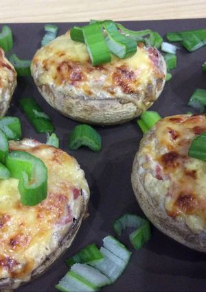 Töltött gomba recept fotója