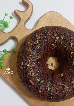 عکسی از دستور کیک کدو سبز شکلاتی