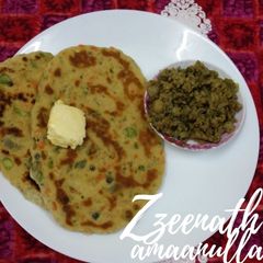 A picture of Tawa Mixed Veggie Naan.