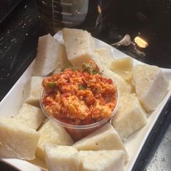 Tomato and egg sauce A picture of Tomato and egg sauce.