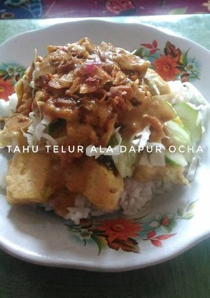 Foto resep Tahu Telur ala Dapur Ocha