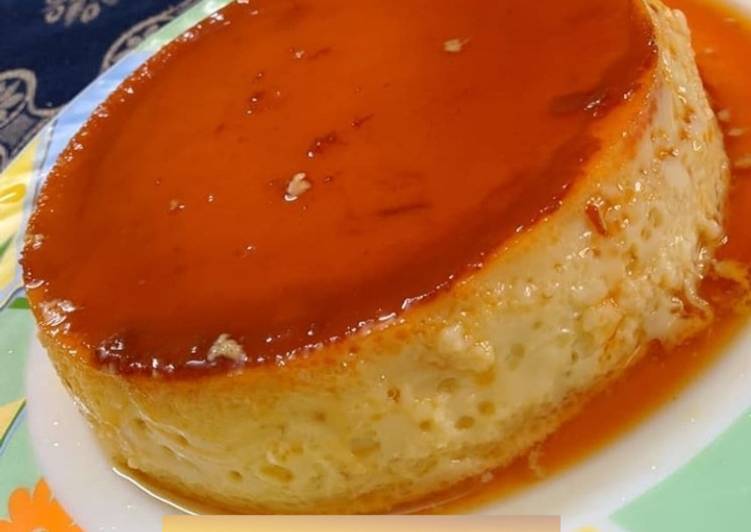 Easiest Way to Make Ultimate Caramel Pudding😋 No Oven