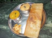 A picture of chana dal dosa