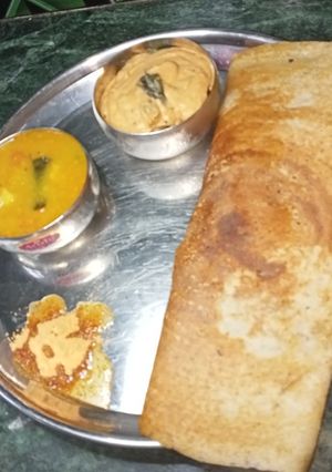 A picture of Foxtail Millets dosa.