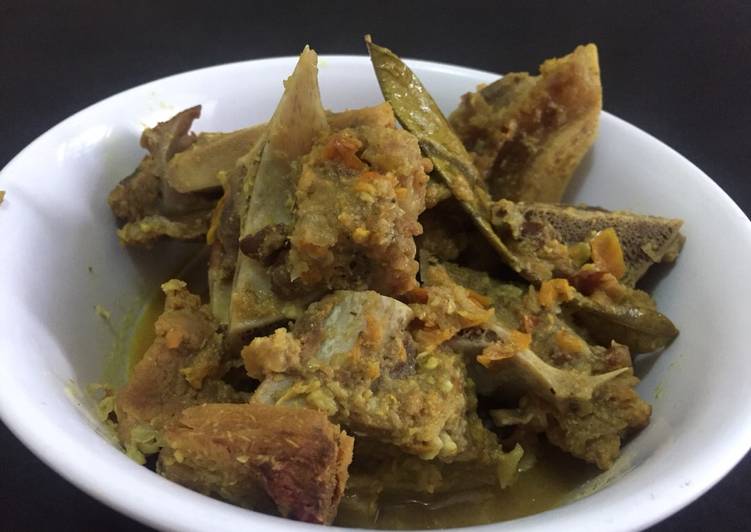 Cara Membuat Tulang Sapi/Iga Sapi Asem Pedes, Menggugah Selera