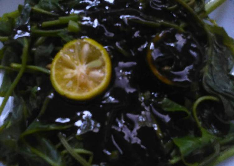 Resep Petis kangkung yang Lezat