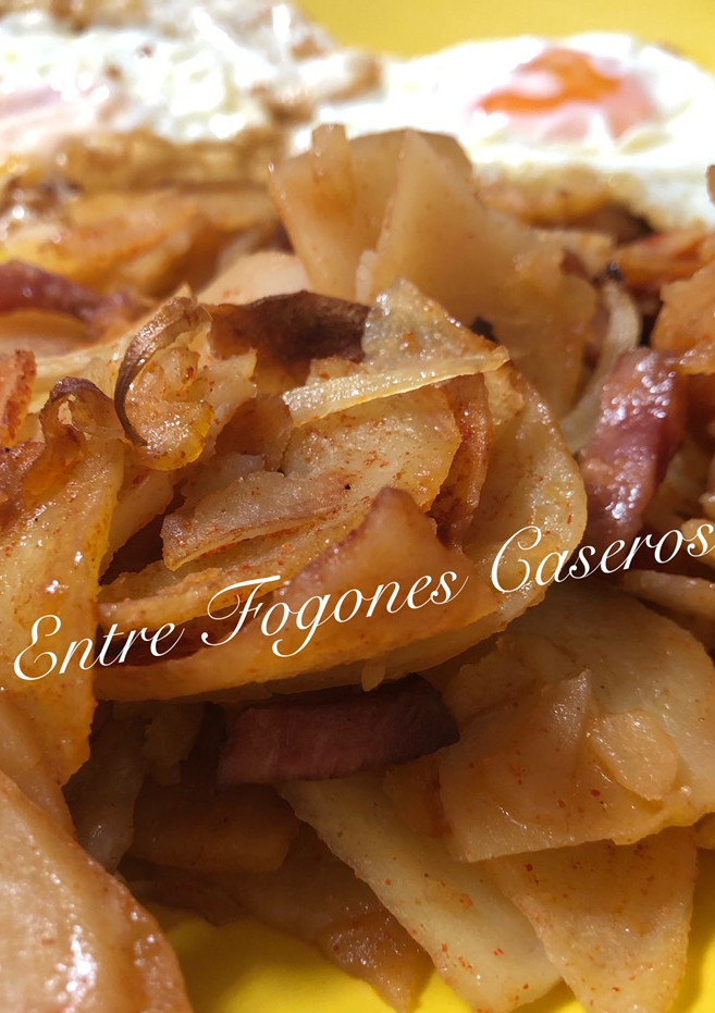 Una foto de Papas al horno a la paprika
