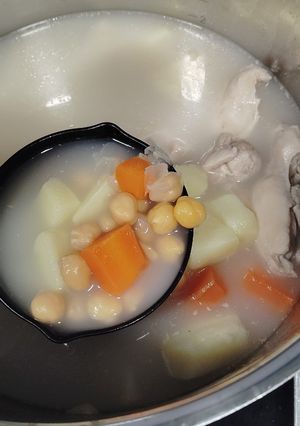 Una foto de Sopa de picadillo Thermomix