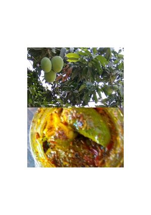 A picture of আমের টক ঝাল আচার.