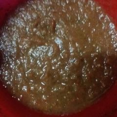 A picture of Onion Garlic chutney.